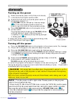 Предварительный просмотр 25 страницы Hitachi CP-X467 User Manual