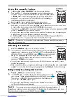 Предварительный просмотр 32 страницы Hitachi CP-X467 User Manual