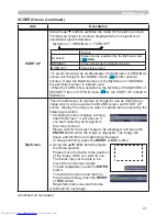 Предварительный просмотр 50 страницы Hitachi CP-X467 User Manual