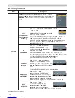 Предварительный просмотр 69 страницы Hitachi CP-X467 User Manual