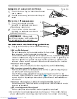 Предварительный просмотр 28 страницы Hitachi CP-X505 series (Dutch) Gebruiksaanwijzing - Gebruikershandleiding