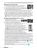 Предварительный просмотр 29 страницы Hitachi CP-X505 series (Dutch) Gebruiksaanwijzing - Gebruikershandleiding