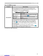 Предварительный просмотр 48 страницы Hitachi CP-X505 series (Dutch) Gebruiksaanwijzing - Gebruikershandleiding