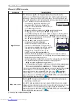 Предварительный просмотр 49 страницы Hitachi CP-X505 series (Dutch) Gebruiksaanwijzing - Gebruikershandleiding