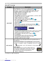 Предварительный просмотр 53 страницы Hitachi CP-X505 series (Dutch) Gebruiksaanwijzing - Gebruikershandleiding