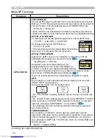 Предварительный просмотр 55 страницы Hitachi CP-X505 series (Dutch) Gebruiksaanwijzing - Gebruikershandleiding