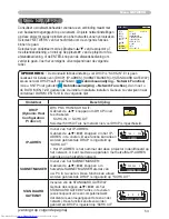 Предварительный просмотр 62 страницы Hitachi CP-X505 series (Dutch) Gebruiksaanwijzing - Gebruikershandleiding