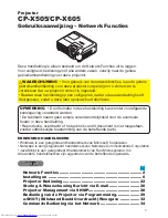 Предварительный просмотр 79 страницы Hitachi CP-X505 series (Dutch) Gebruiksaanwijzing - Gebruikershandleiding