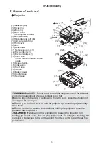 Предварительный просмотр 3 страницы Hitachi CP-X608 Service Manual