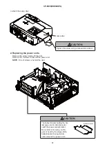 Предварительный просмотр 61 страницы Hitachi CP-X608 Service Manual