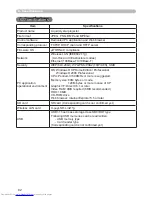 Preview for 82 page of Hitachi CP-X608 User Manual