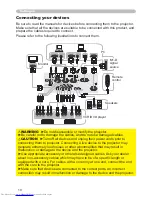 Preview for 19 page of Hitachi CP-X608 User'S Manual And Operating Manual