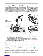 Preview for 21 page of Hitachi CP-X608 User'S Manual And Operating Manual