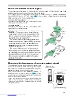 Preview for 24 page of Hitachi CP-X608 User'S Manual And Operating Manual