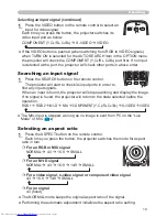 Preview for 28 page of Hitachi CP-X608 User'S Manual And Operating Manual