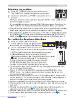 Preview for 30 page of Hitachi CP-X608 User'S Manual And Operating Manual