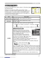 Preview for 36 page of Hitachi CP-X608 User'S Manual And Operating Manual