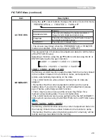 Preview for 38 page of Hitachi CP-X608 User'S Manual And Operating Manual