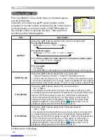 Preview for 39 page of Hitachi CP-X608 User'S Manual And Operating Manual