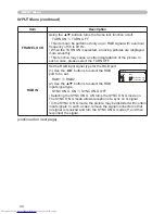 Preview for 43 page of Hitachi CP-X608 User'S Manual And Operating Manual