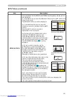 Preview for 44 page of Hitachi CP-X608 User'S Manual And Operating Manual