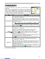 Preview for 52 page of Hitachi CP-X608 User'S Manual And Operating Manual