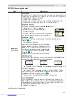 Preview for 56 page of Hitachi CP-X608 User'S Manual And Operating Manual