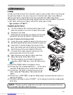 Preview for 68 page of Hitachi CP-X608 User'S Manual And Operating Manual