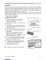 Preview for 70 page of Hitachi CP-X608 User'S Manual And Operating Manual