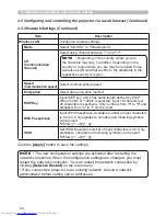 Preview for 105 page of Hitachi CP-X608 User'S Manual And Operating Manual