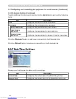 Preview for 115 page of Hitachi CP-X608 User'S Manual And Operating Manual