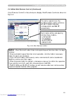 Preview for 124 page of Hitachi CP-X608 User'S Manual And Operating Manual