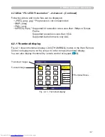 Preview for 138 page of Hitachi CP-X608 User'S Manual And Operating Manual