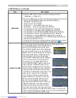 Preview for 41 page of Hitachi CP-X615 series User Manual