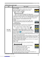 Preview for 45 page of Hitachi CP-X615 series User Manual