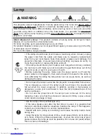 Preview for 9 page of Hitachi CP-X615 series User'S Manual And Operating Manual