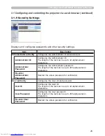 Preview for 107 page of Hitachi CP-X615 series User'S Manual And Operating Manual