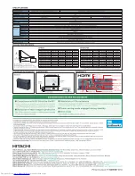 Preview for 3 page of Hitachi CP-X8 Brochure