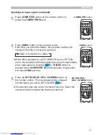 Preview for 26 page of Hitachi CP-X8 User Manual