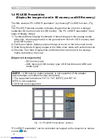 Preview for 8 page of Hitachi CP-X809 Network Manual