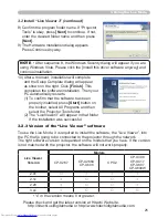 Preview for 25 page of Hitachi CP-X809 Network Manual