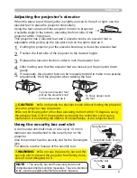 Preview for 20 page of Hitachi CP-X809W User Manual