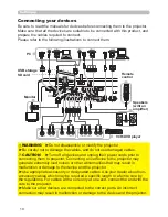 Preview for 21 page of Hitachi CP-X809W User Manual