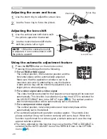 Preview for 31 page of Hitachi CP-X809W User Manual