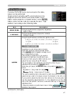 Preview for 38 page of Hitachi CP-X809W User Manual