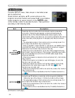 Preview for 47 page of Hitachi CP-X809W User Manual