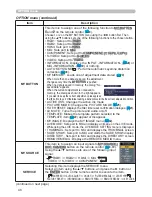 Preview for 57 page of Hitachi CP-X809W User Manual