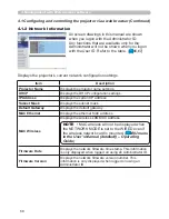 Preview for 156 page of Hitachi CP-X809W User Manual