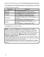 Preview for 162 page of Hitachi CP-X809W User Manual