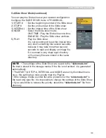 Preview for 199 page of Hitachi CP-X809W User Manual